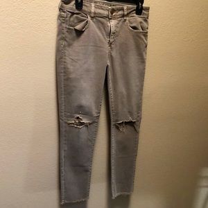 American eagle super stretch skinny jeans size:8